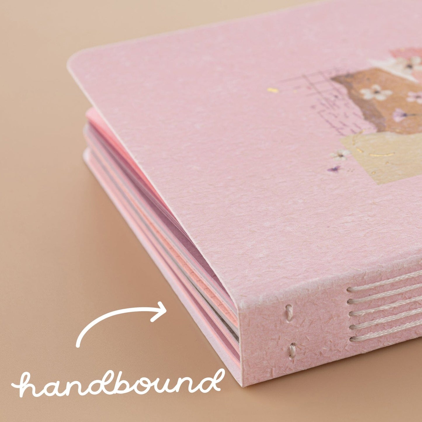Tsuki Junk Journal Pink Spring Edition Notebook