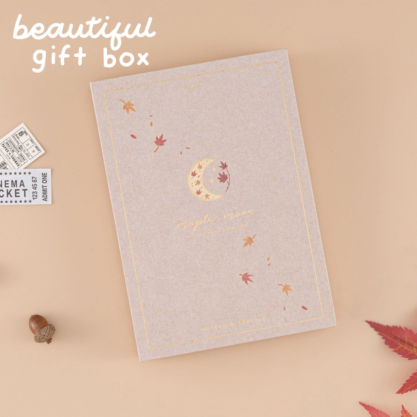 Tsuki ‘Maple Moon’ Limited Edition Bullet Journal ☾