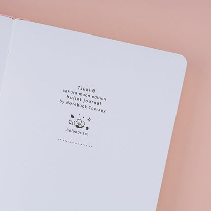 Tsuki ‘Sakura Moon’ Limited Edition Bullet Journal ☾